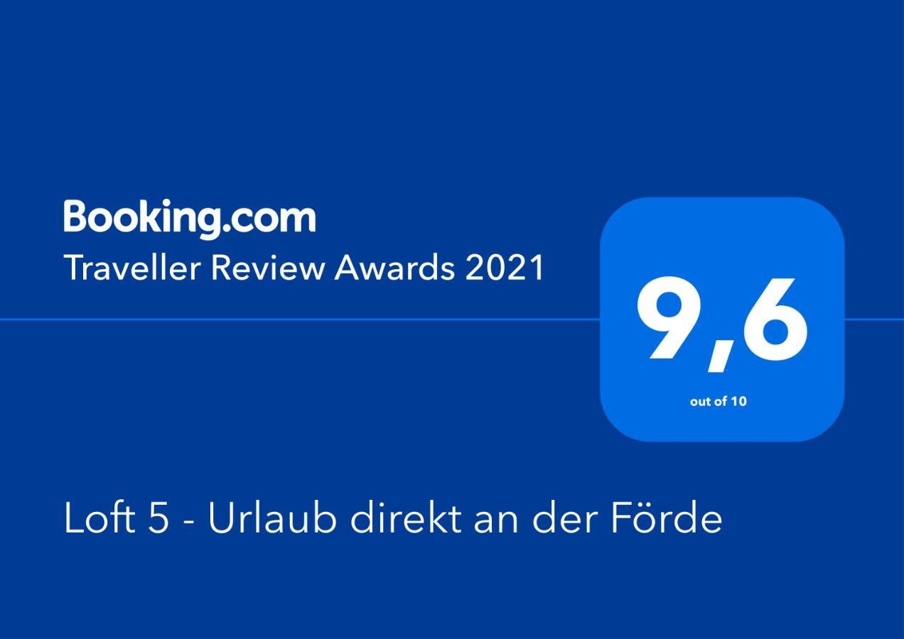 דירות פלאנסבורג Loft 5 - Urlaub Direkt An Der Foerde מראה חיצוני תמונה